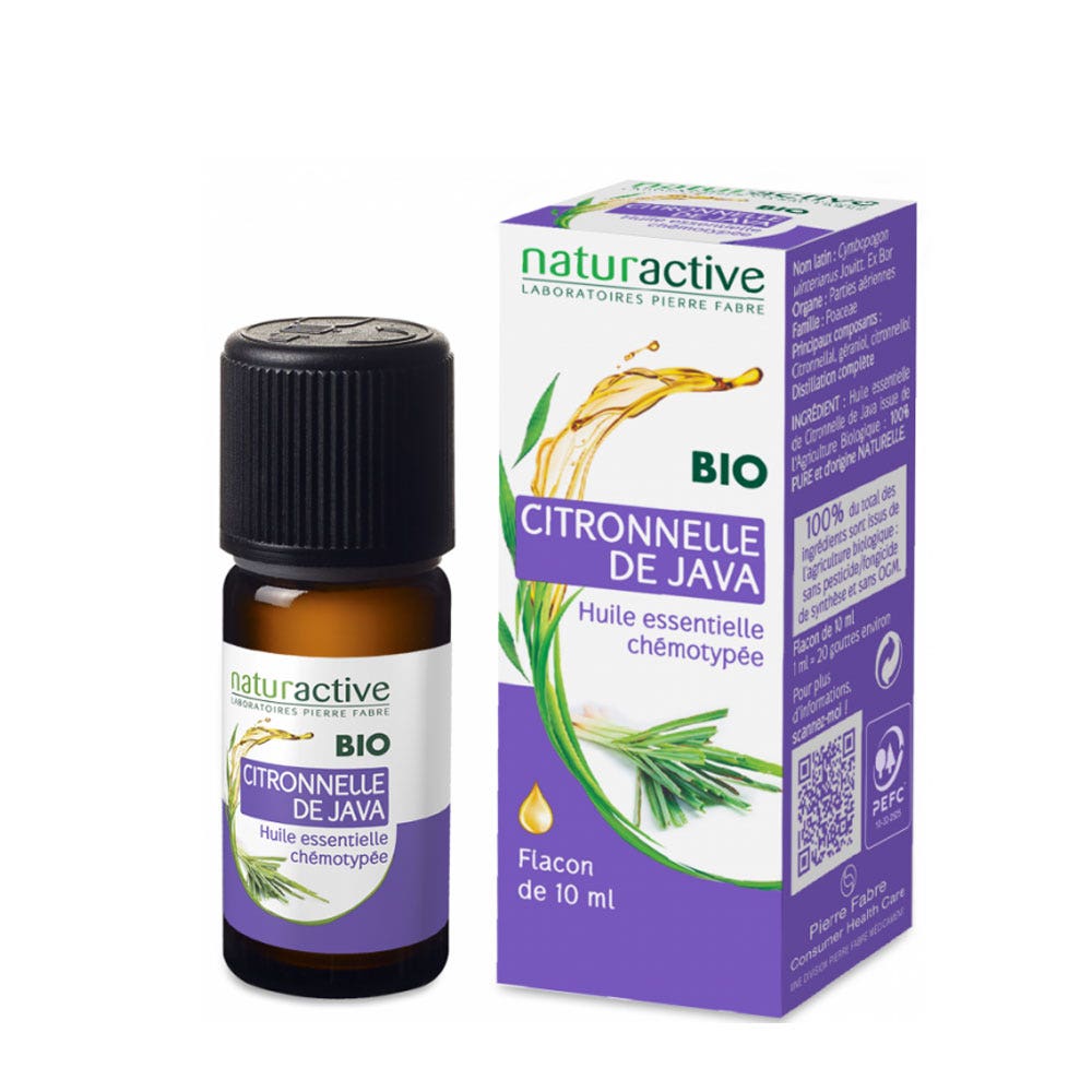 Naturactive Organic Java Citronella Essential Oil 10 ml (0.34fl oz)