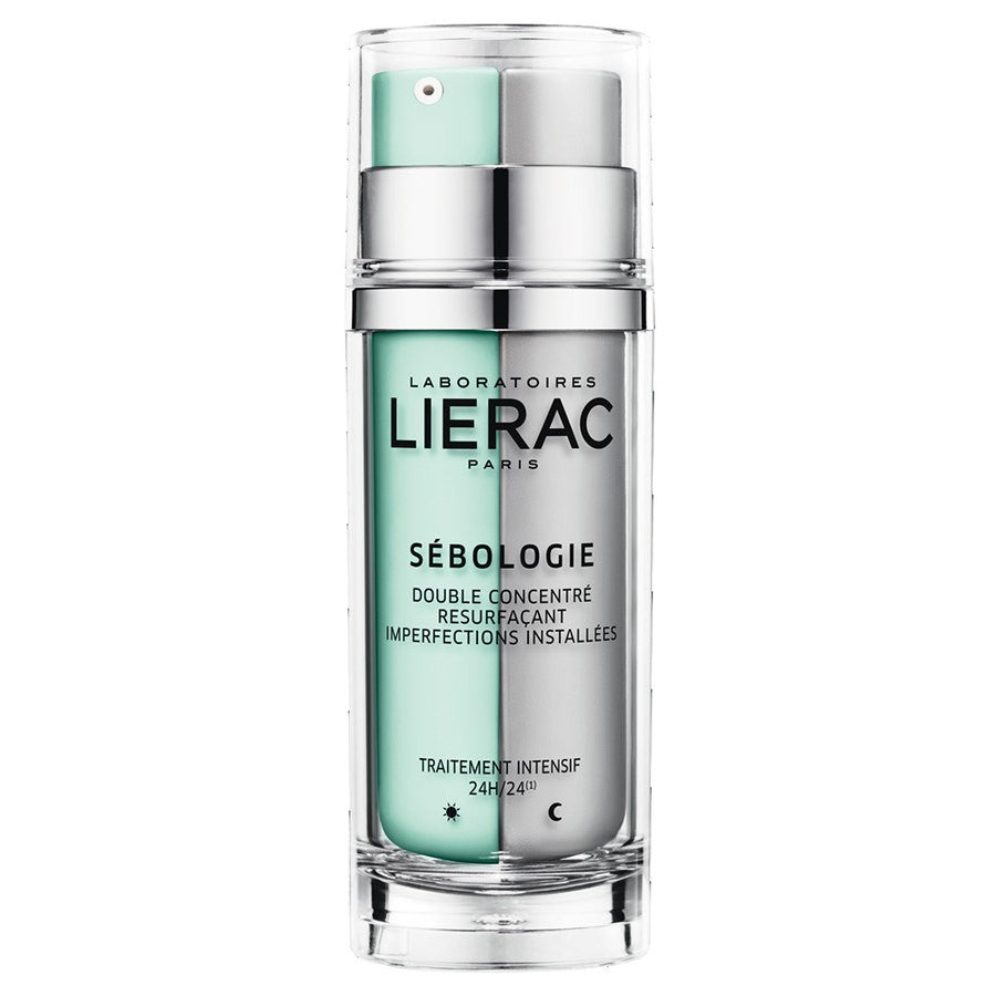 Lierac Sebologie Double Concentre Resurfacant Imperfections Day And Night 15ml x2 (0.50fl oz x2)