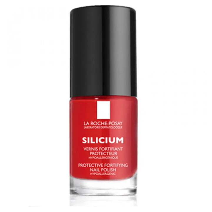 La Roche-Posay Protective Fortifying Nail Polish with Silicium Color Bloc Anti-Shock Treatment, 6ml