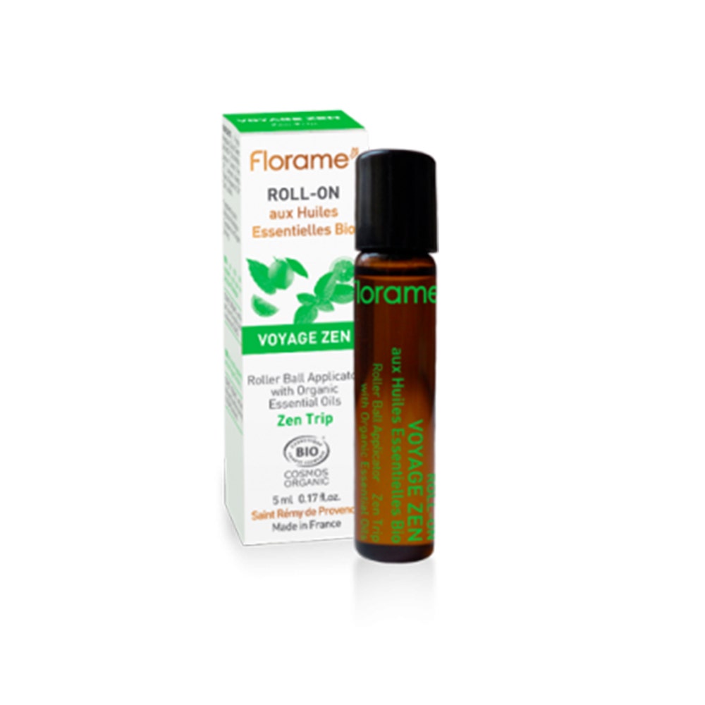 Florame Roll-on Voyage Zen With Bioes Essential Oils 5ml (0.17fl oz)