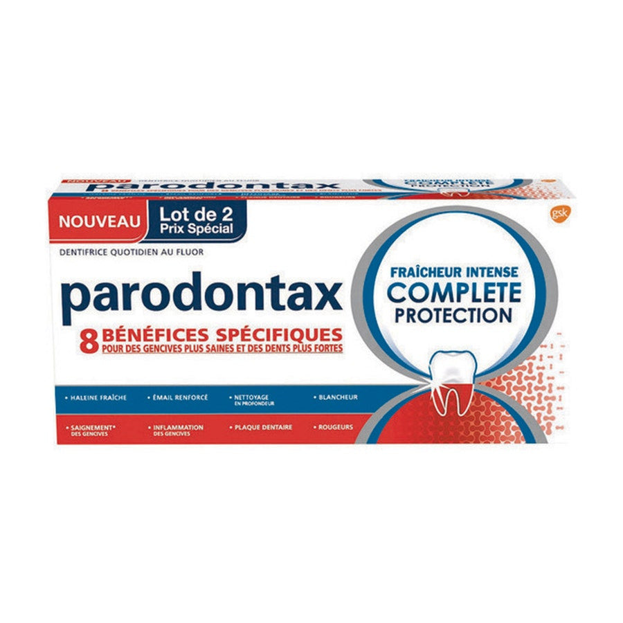 Parodontax Dentifrice Protection Complète 75 ml x2 (2,53 fl oz x2) 