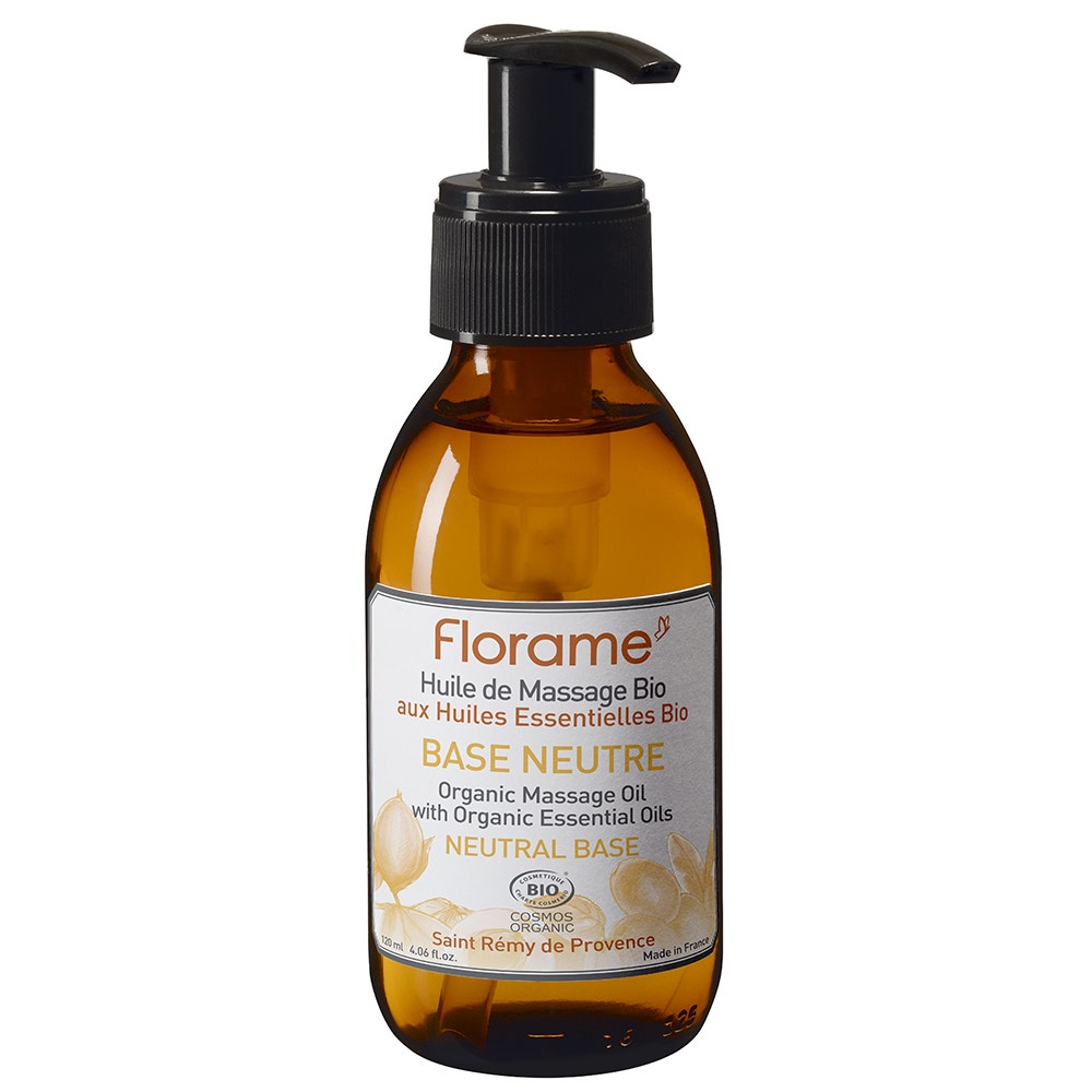 Florame Massage Oil Huile De Massage Base Neutre Bioes 120ml (4.06fl oz)