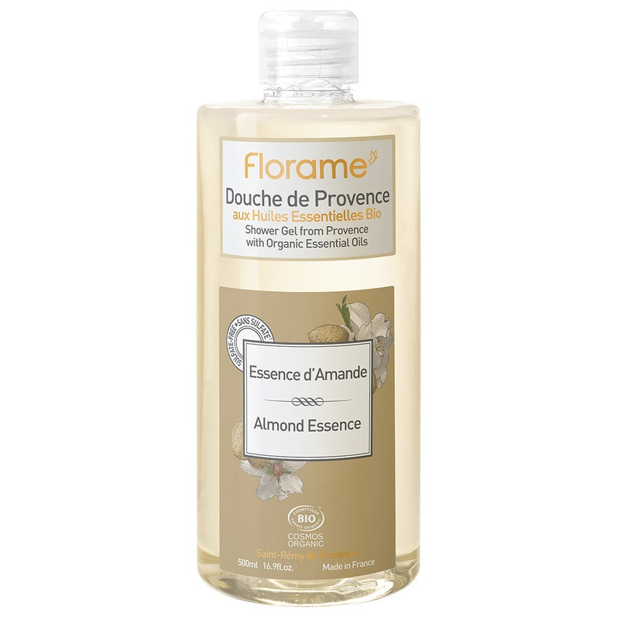 Gel douche Bioes à l'essence d'amande de Provence Florame 500 ml 