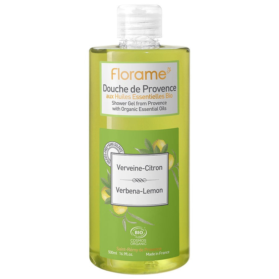 Gel Douche Verveine Citron Bio Florame Provence 500 ml 