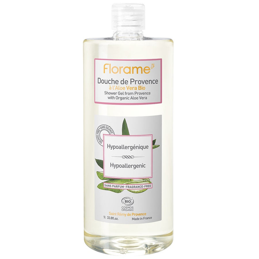 Florame Hypoallergenic Organic Shower Gel De Provence 1L (33,81fl oz)