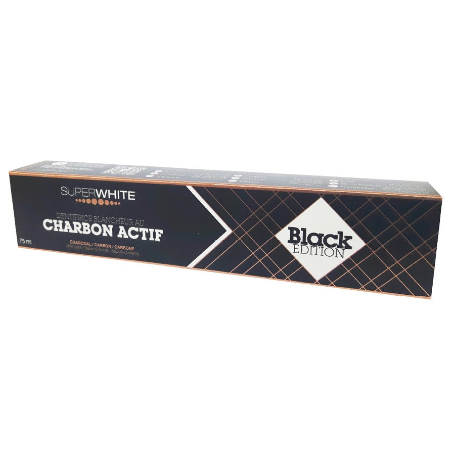 Superwhite Black Edition Charcoal Whitening Toothpaste 75 ml (2.53fl oz)