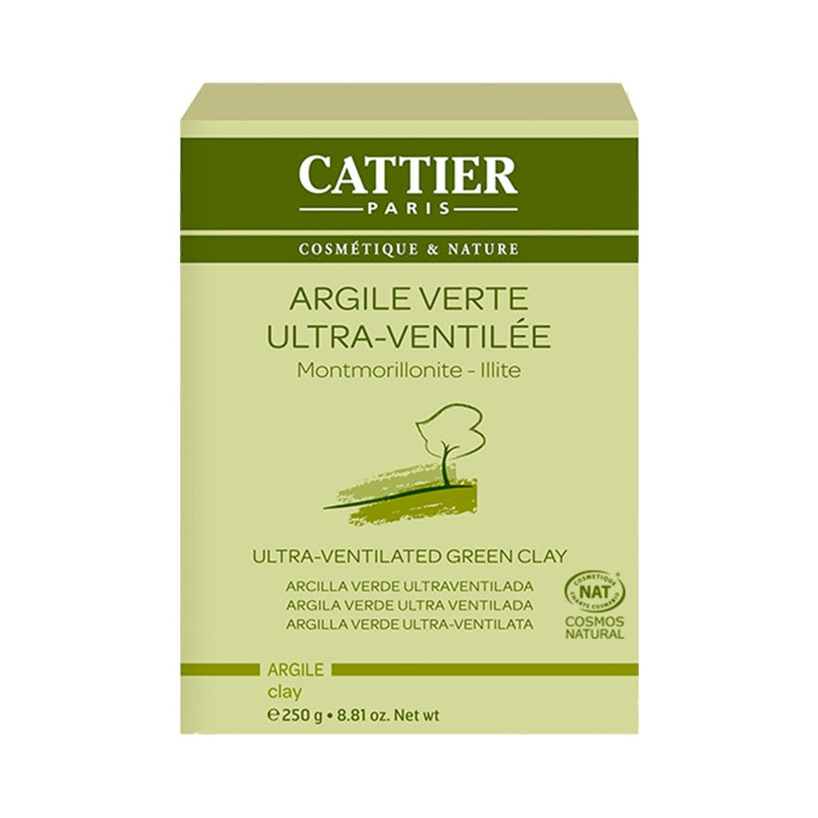 Cattier Clay Ultra Ventilated Green Clay 250g (8.81 oz)