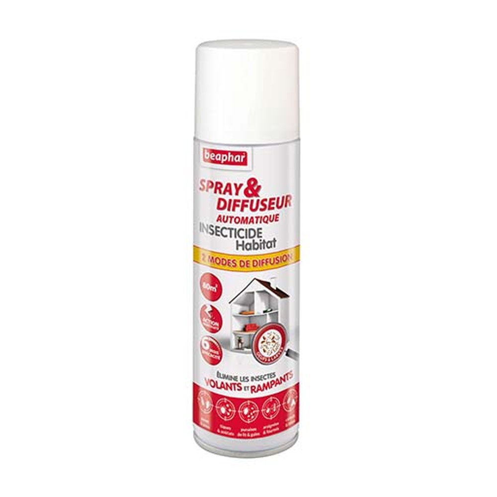 Beaphar Insecticide Spray For Habitat 250ml (8.45fl oz)