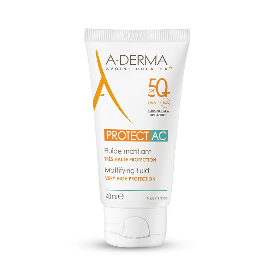 Fluide matifiant A-Derma Protect AC SPF50+ 40 ml 