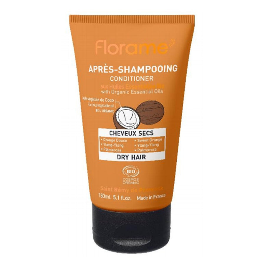 Après-shampoing cheveux secs Florame aux huiles essentielles Bioes 200 ml (6,76 fl oz) 