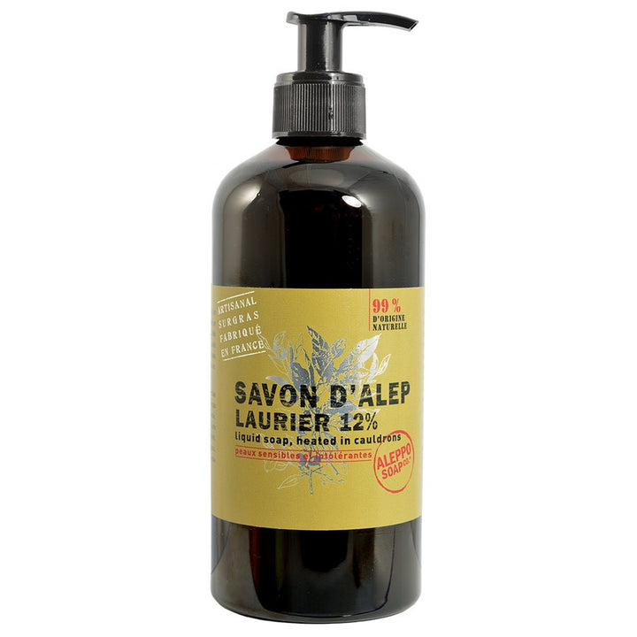 Tad Liquid Aleppo Soap 12% Laurel Dry and Intolerant skin 500ml (16.90fl oz)