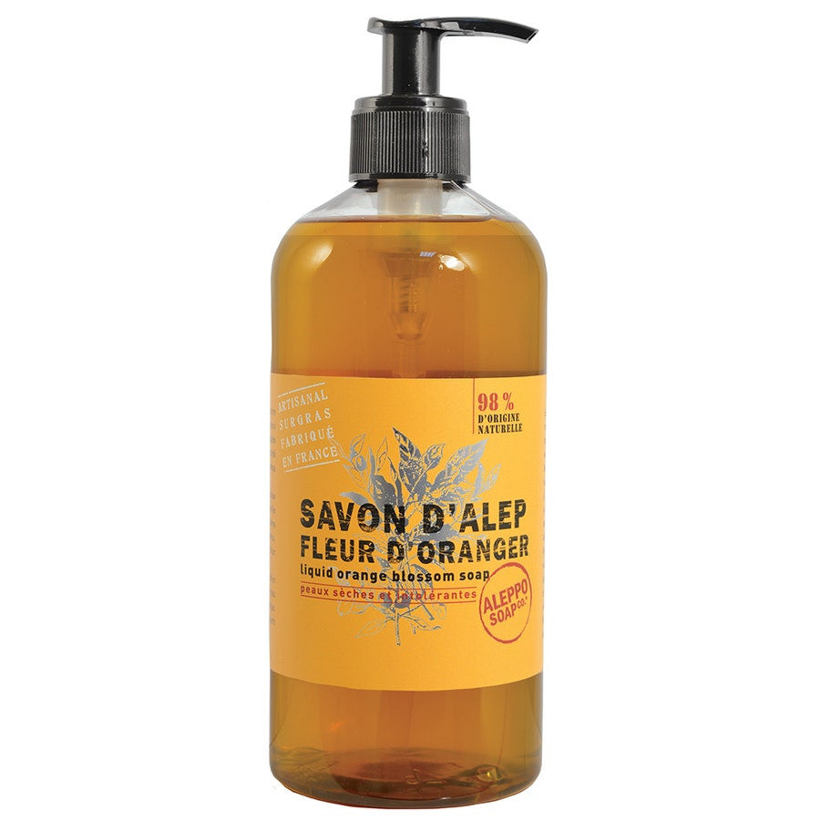 Tad® Savon d'Alep Liquide Fleur d'Oranger 500 ml (16,90 fl oz) 