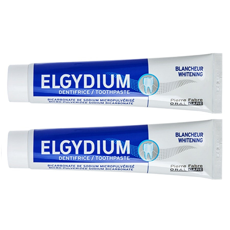 Dentifrice blanchissant spécial Elgydium 75 ml x2 (2,53 fl oz x2) 