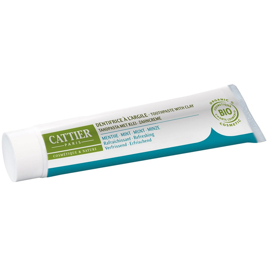 Cattier Dentargile Toothpaste with Mint 75ml (2.53fl oz)