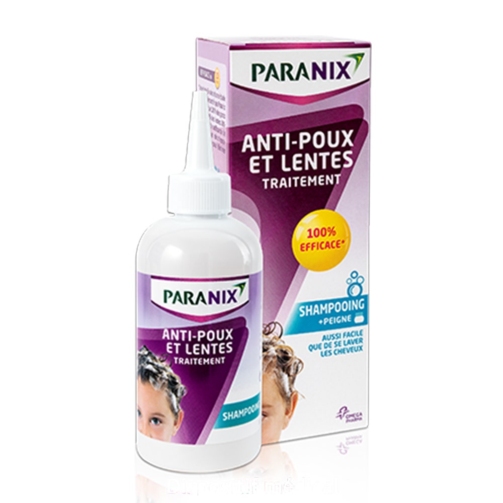Paranix Shampoo Anti-lice + Comb 200ml (6.76fl oz)