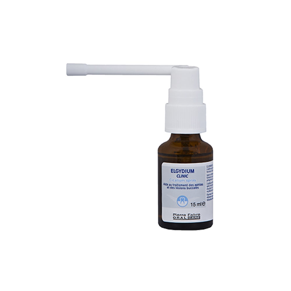 Elgydium Clinic Cicalium Spray Aphtes et lésions buccales 15ml (0.51fl oz)