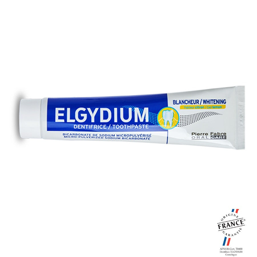 Dentifrice blanchissant au citron Elgydium 75 ml (2,53 fl oz) 