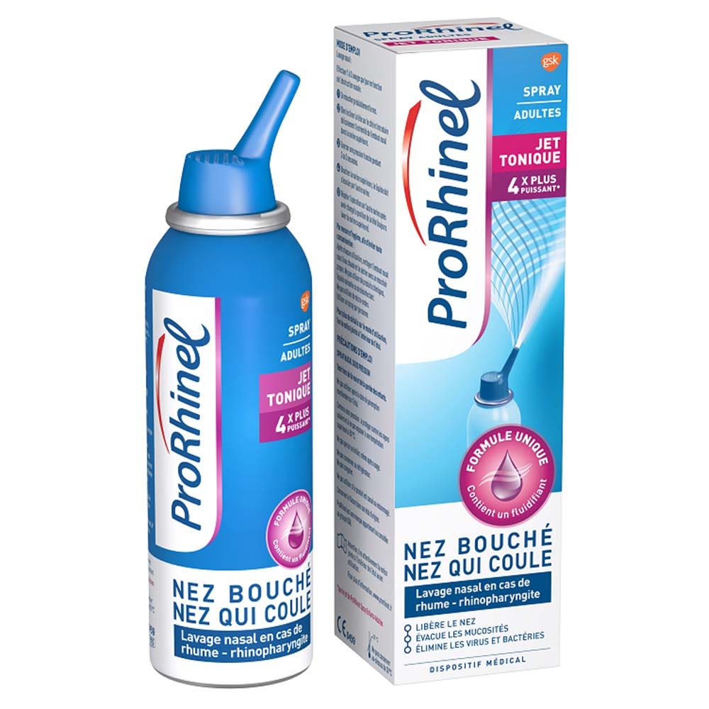 Prorhinel Tonic nasal wash spray for adults 100 ml (3.38fl oz)