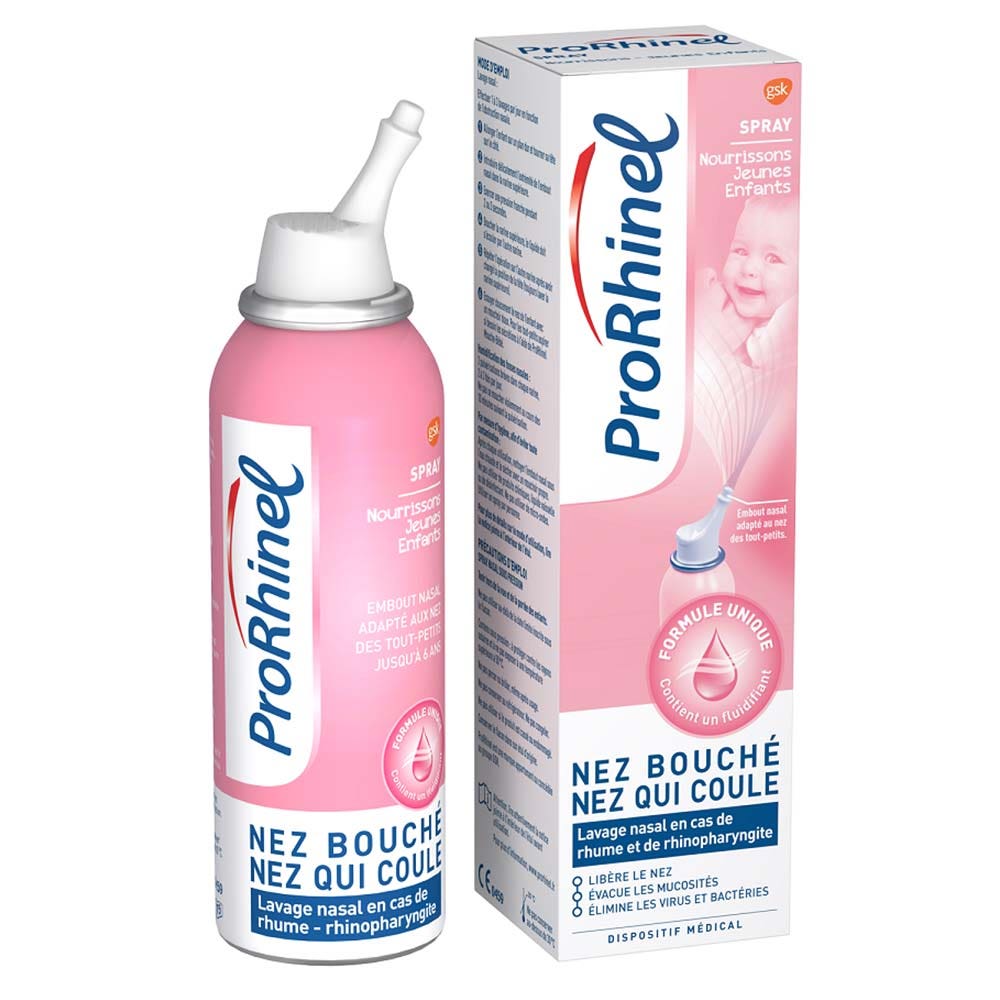 Prorhinel Infant Nose Wash Spray 100ml (3.38fl oz)