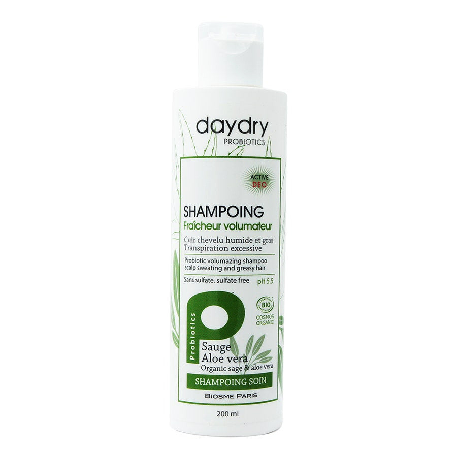 Shampoing volumateur Daydry pour cuir chevelu transpirant et cheveux gras 200 ml 