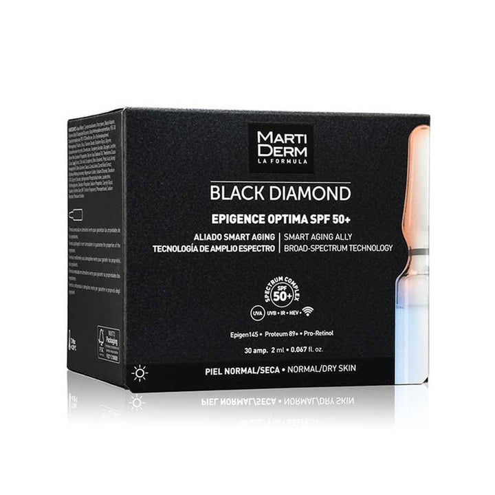 Martiderm Black Diamond Epigence Optima SPF50+ 30 Ampoules