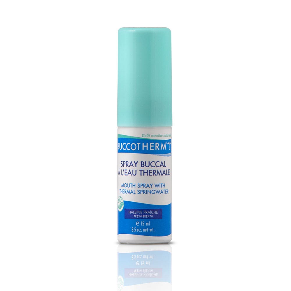 Buccotherm Mouth Spray Thermal Spring Water Mint Flavour 15ml (0.51fl oz)