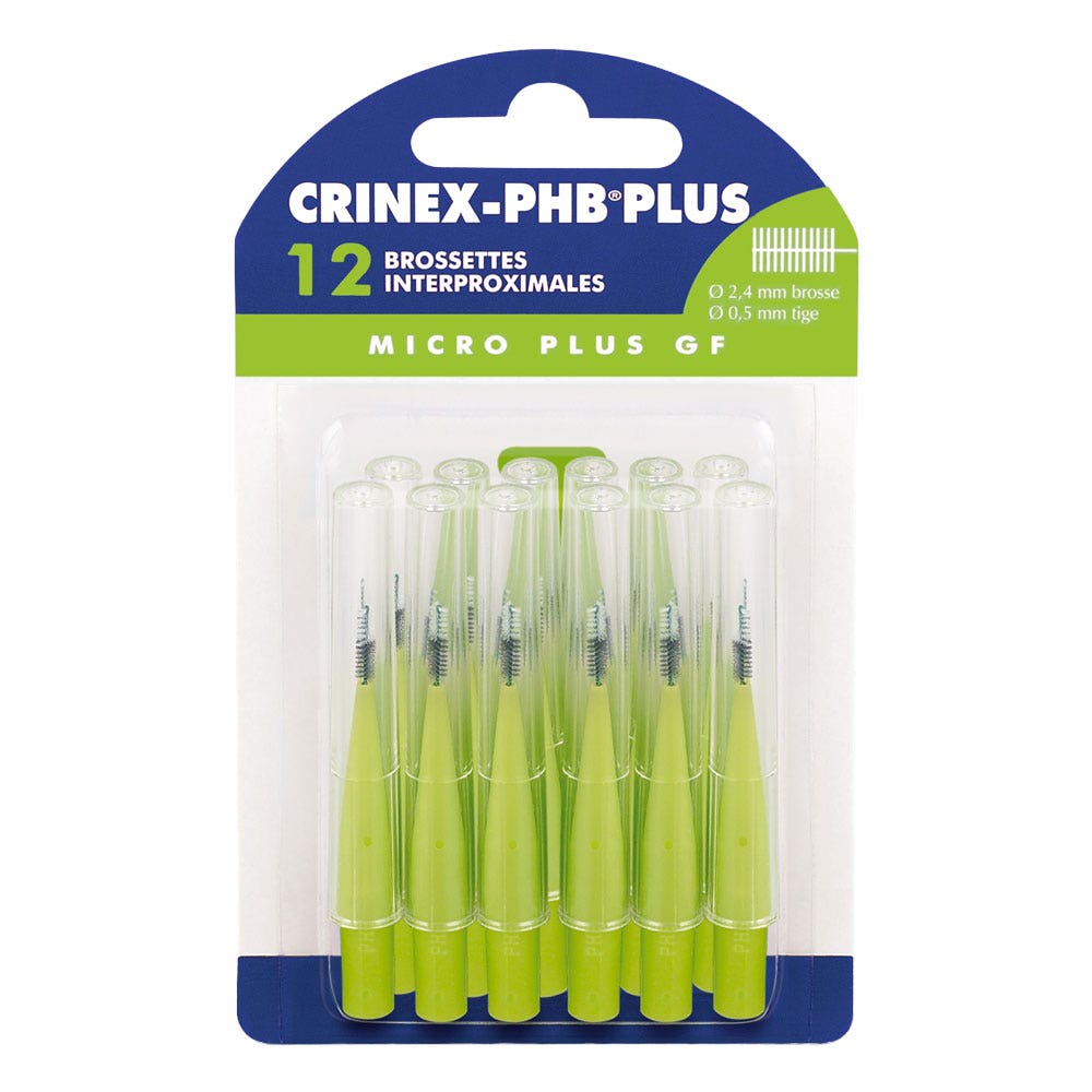 Crinex Interdental Brushettes Micro Plus Gf Phb Plus X12