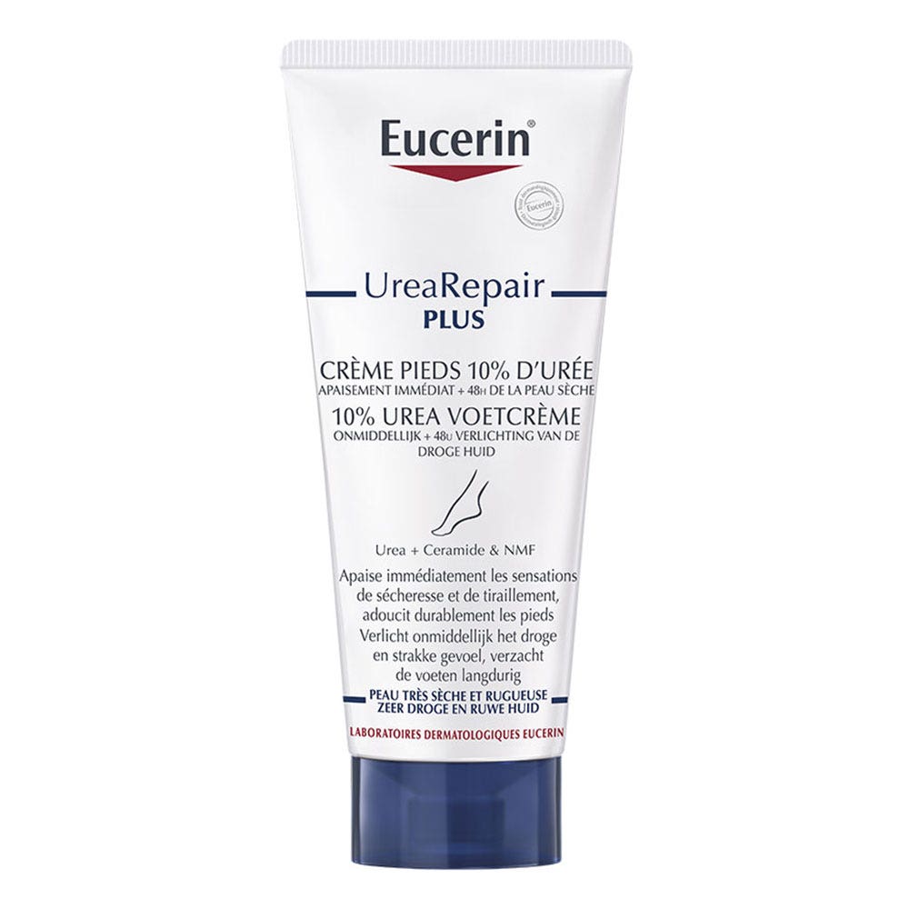 Eucerin UreaRepair Plus UreaRepair Foot Cream 10% Urea dry, rough skin 100ml (3.38fl oz)