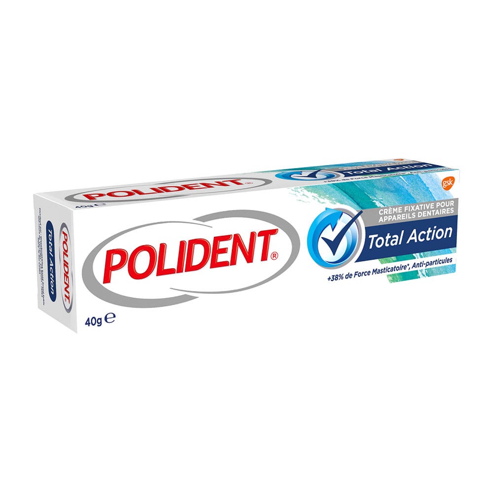 Polident Total Action Dental Fixing Cream 40g (1.41oz)