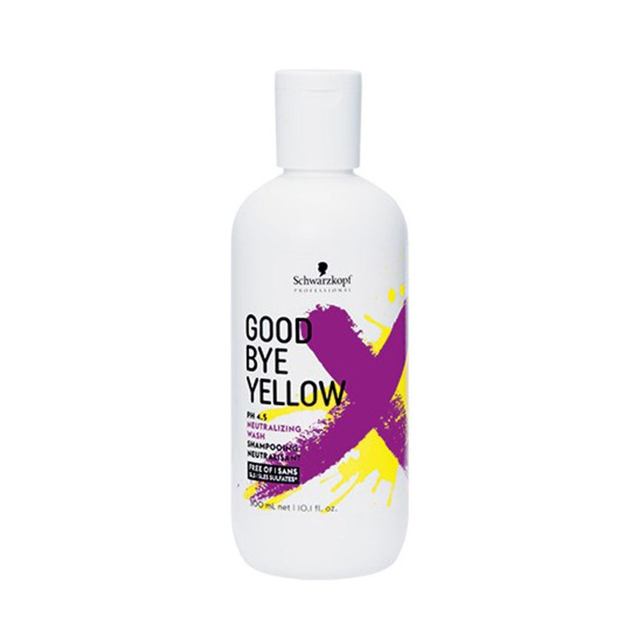 Schwarzkopf Professional Good Bye Shampooing neutralisant jaune Ph4.5 300 ml 