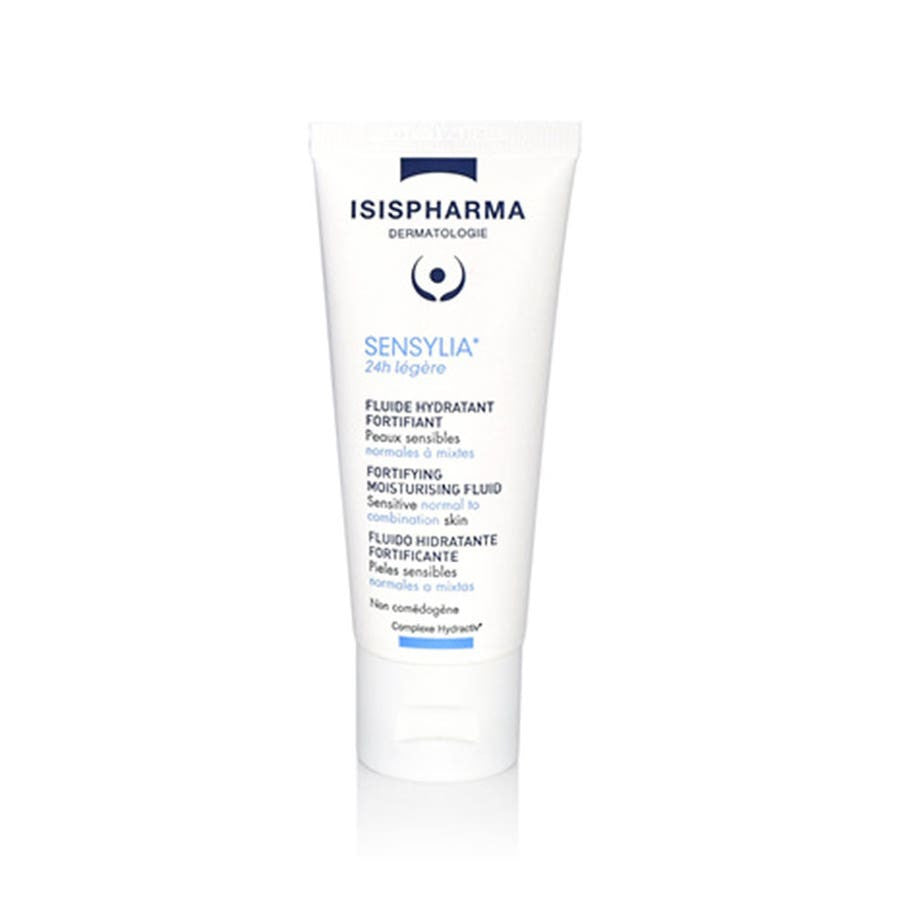 Isispharma Sensylia Fluide Hydratant Fortifiant Léger 24 Heures 40 ml 