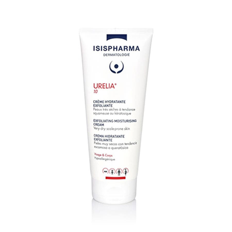 Isispharma Urelia Hydrating Exfoliating Cream 10 Very Dry to Atopy-Prone Skin 150ml (5.07fl oz)