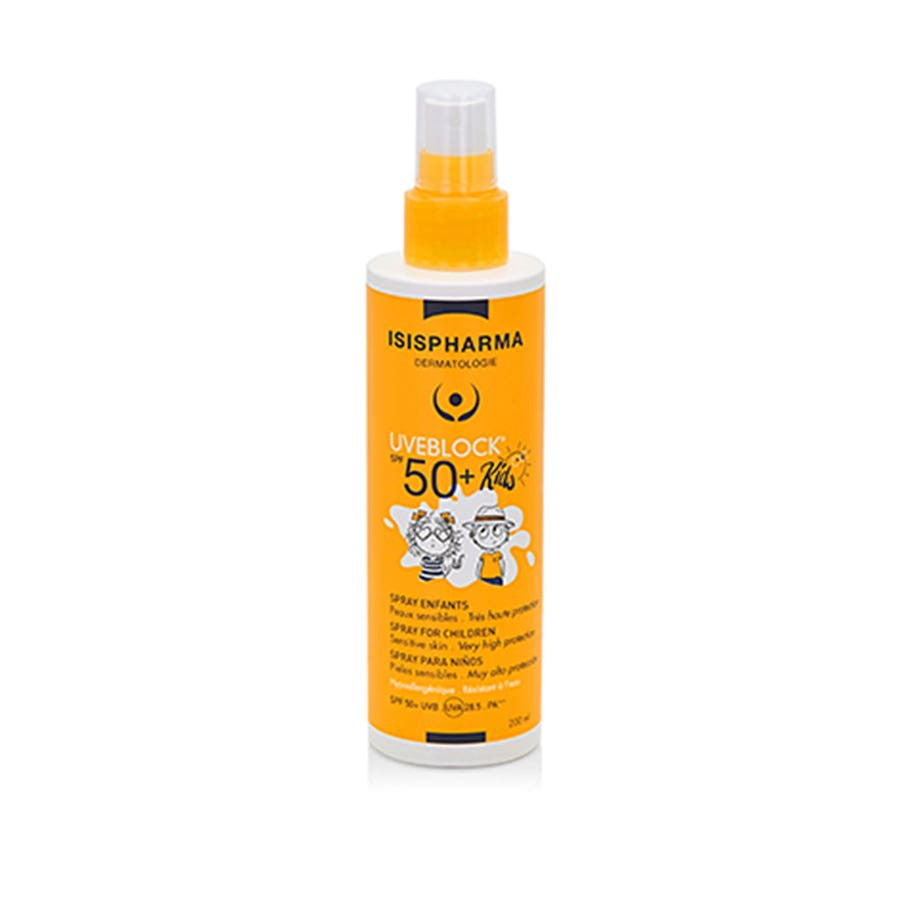 Isispharma Uveblock Crème Solaire Haute Protection Spf50+ pour Enfants 200 ml 