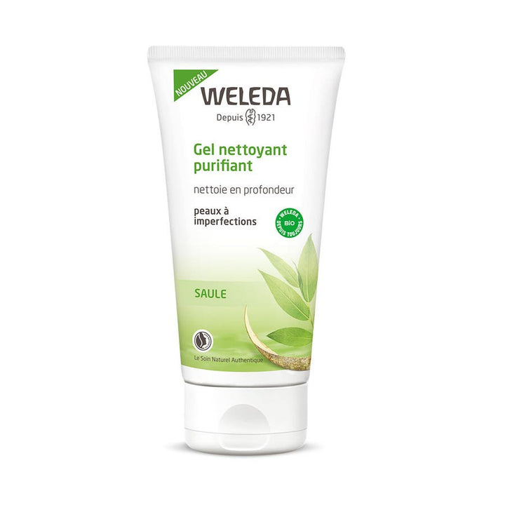 Weleda Gel nettoyant purifiant pour peaux à imperfections 100 ml (3,38 fl oz) 