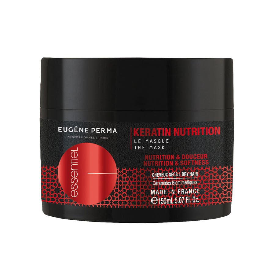 Eugene Perma Professionnel Essentiel Keratin Nutrition Masques pour cheveux secs 150 ml (5,07 fl oz) 