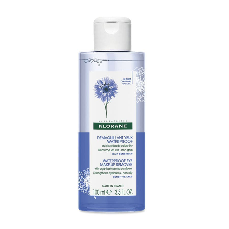 Klorane Cornflower Waterproof Eye Makeup Remover Cornflower Ritual 100ml (3.38fl oz)