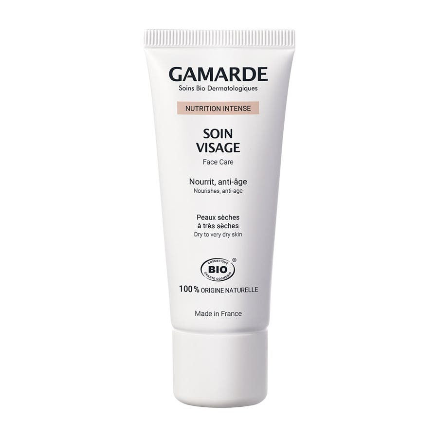 Gamarde Nutrition Soin Visage Apaisant Intense Peaux Sèches à Très Sèches 40 g 