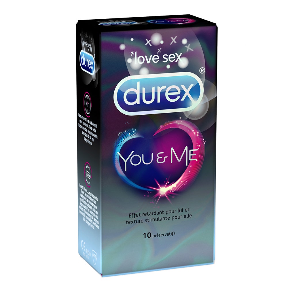 Durex You&Me Delay condoms 10 units