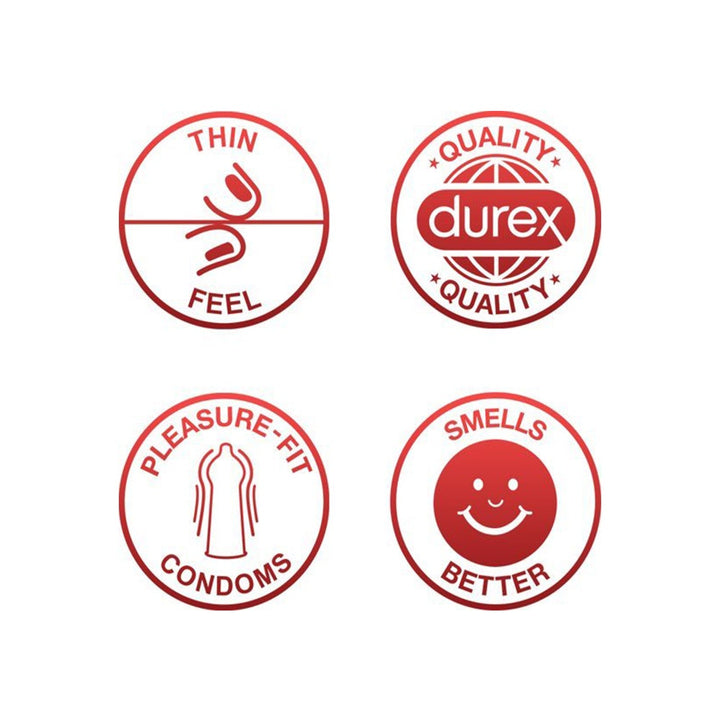 Durex Love Love Box Of 6 Condoms X6