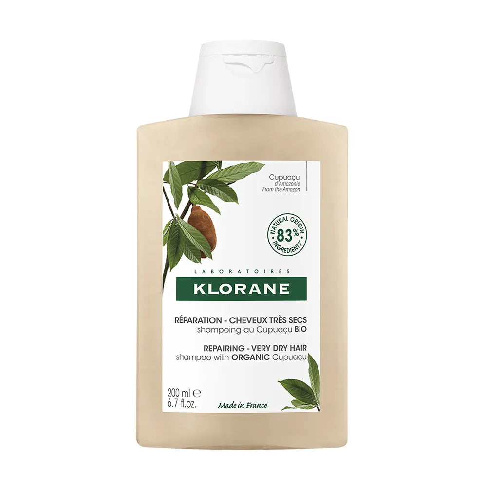 Klorane Nourishing & Repairing Organic Cupuaçu Butter Shampoo for Very Dry Hair 200ml