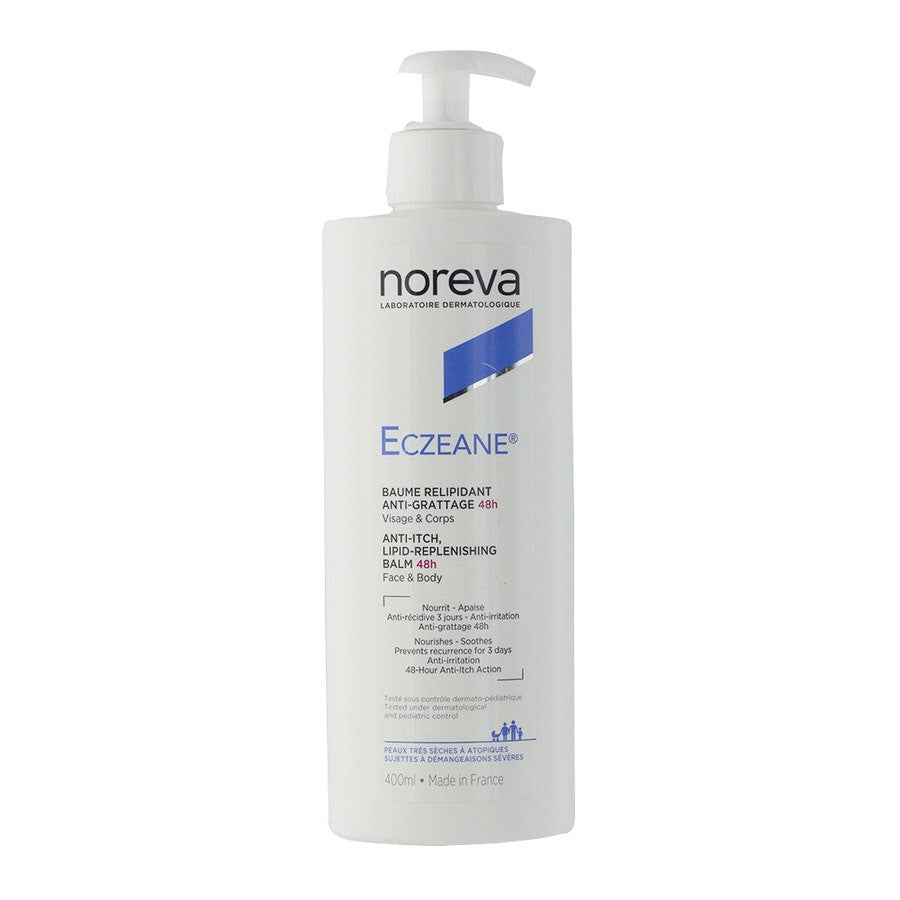 Noreva Eczeane Baume Relipidant Anti-Démangeaisons 48h 400 ml 