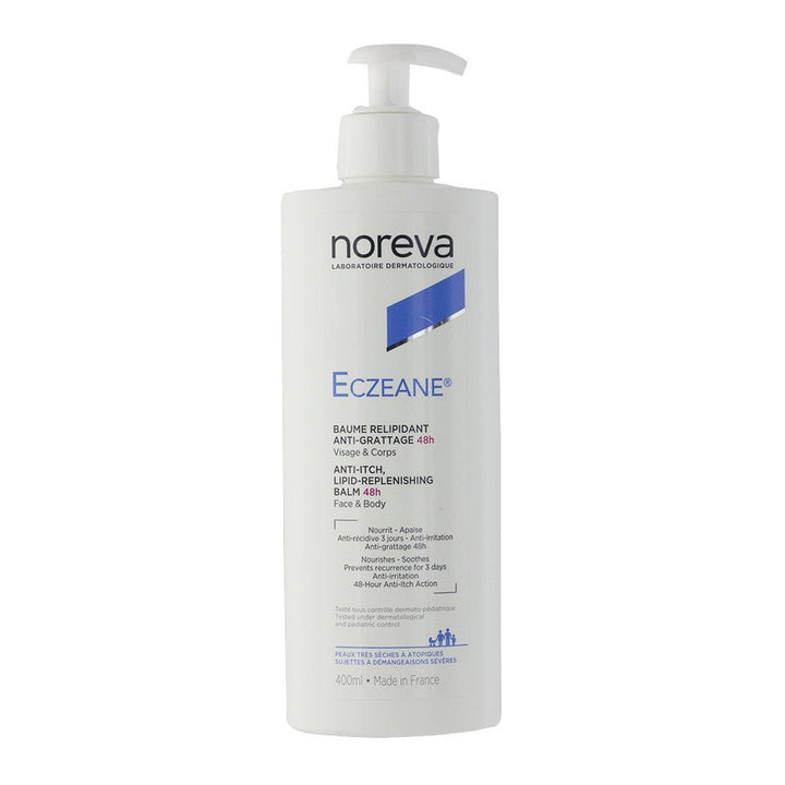 Noreva Eczeane Anti-Itch Lipid Replenishing Balm 48h 400ml (13.52fl oz)