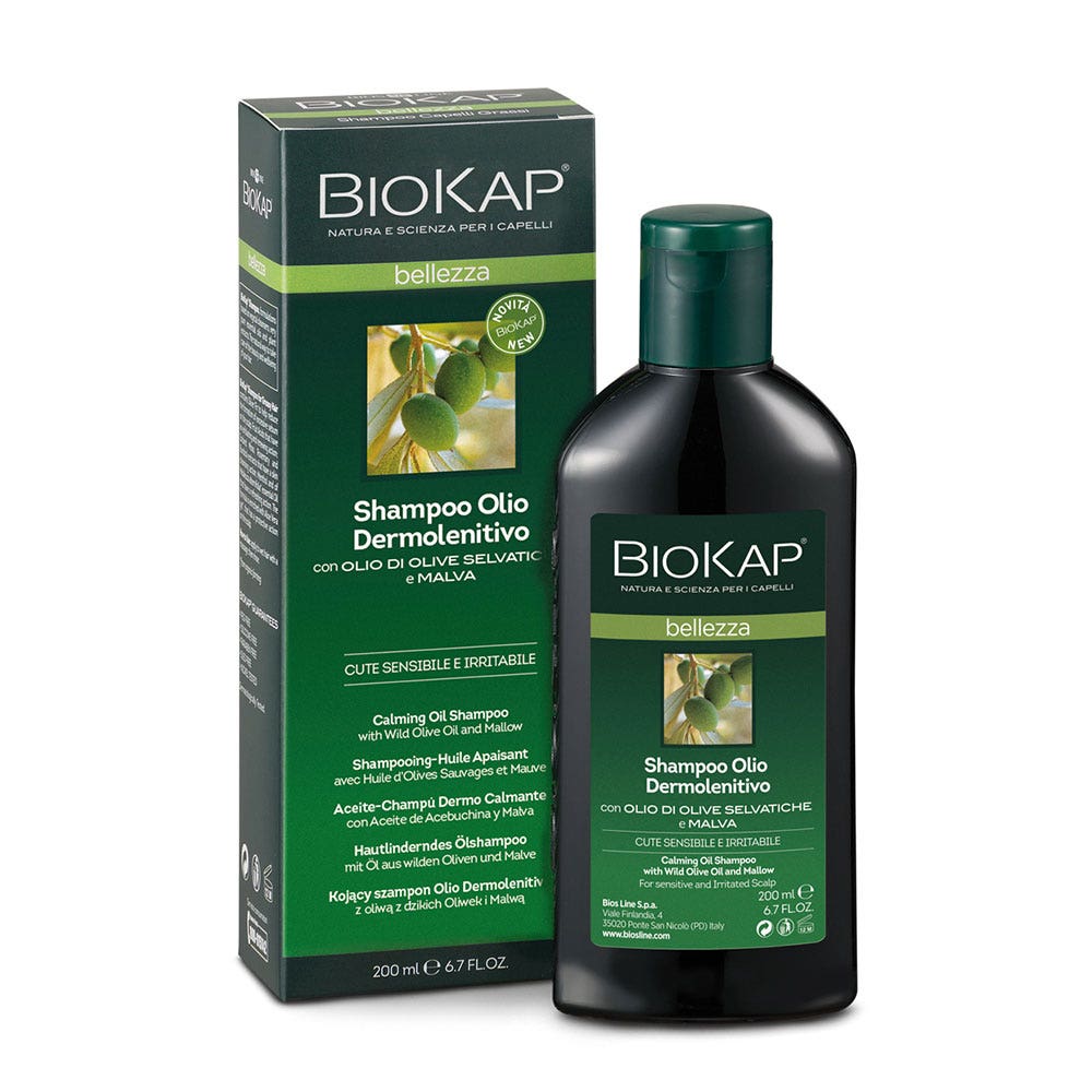 Biokap Belleza Soothing Oil Shampoo 200ml (6.76fl oz)