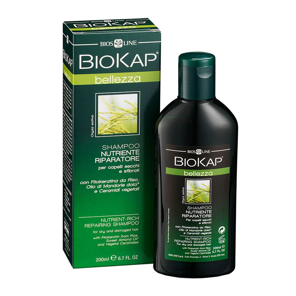 Biokap Belleza Nourishing and repair shampoo 200 ml (6.76fl oz)