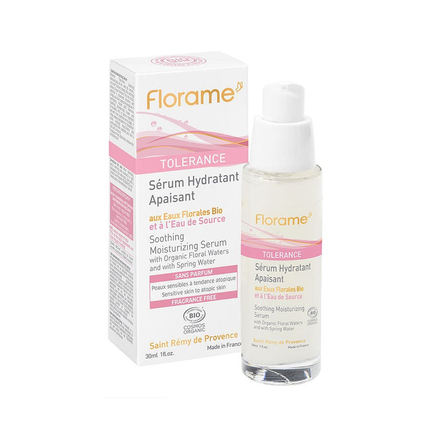 Florame Tolerance Sérum Hydratant Apaisant Peaux Sensibles 30 ml 