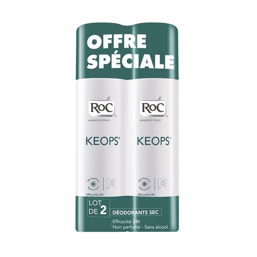 Roc Dry Deodorant Heavy Perspiration 2x1 50ml (1.69fl oz)