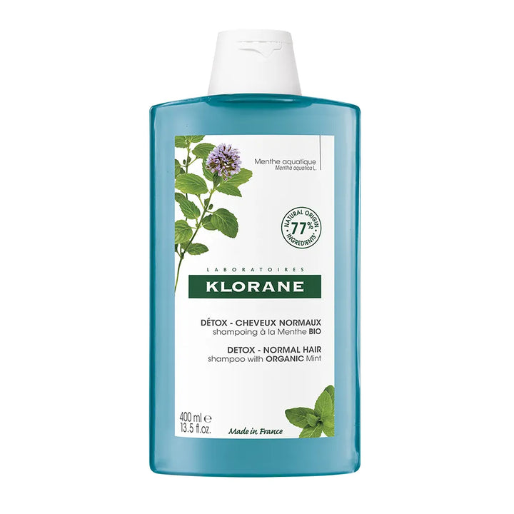 Klorane Anti-Pollution Detox Shampoo with Aquatic Mint