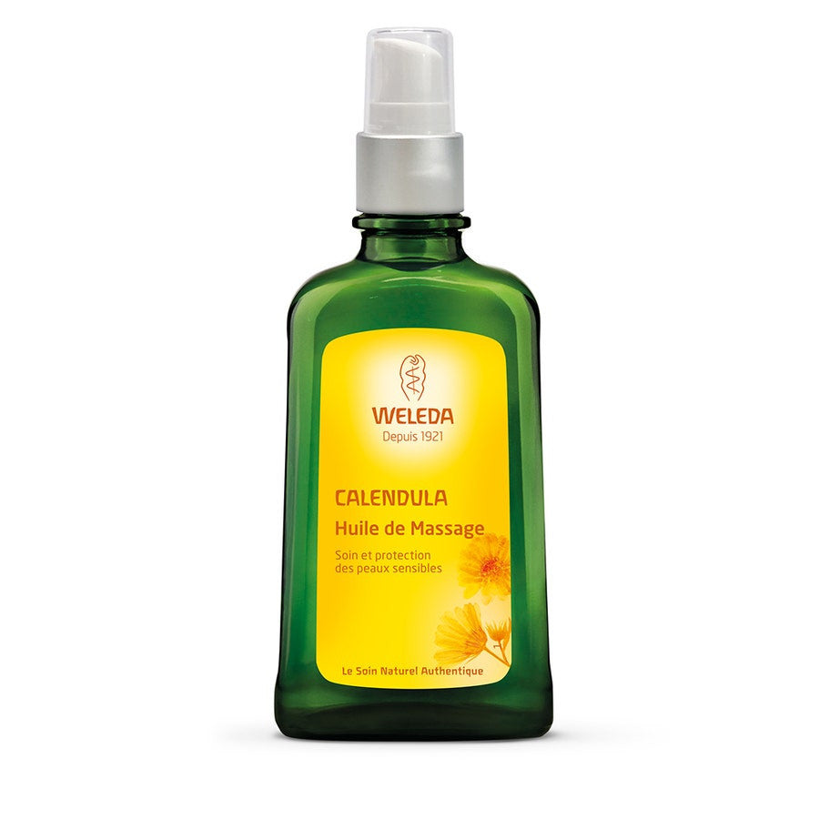 Huile de massage au calendula Weleda 100 ml (3,38 fl oz) 