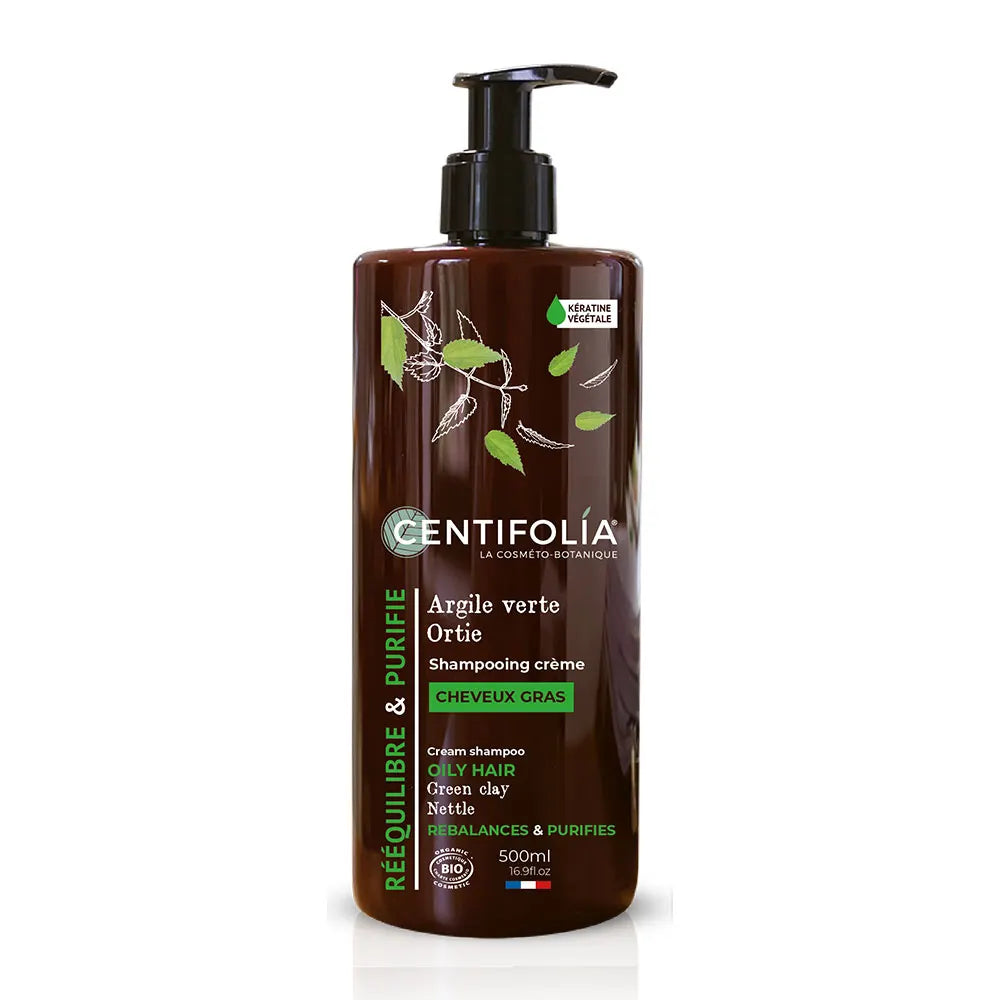 Centifolia Nettle & Green Clay Cream Shampoo for Oily Hair