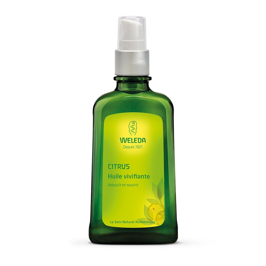 Huile corporelle rafraîchissante aux agrumes Weleda 100 ml (3,38 fl oz) 